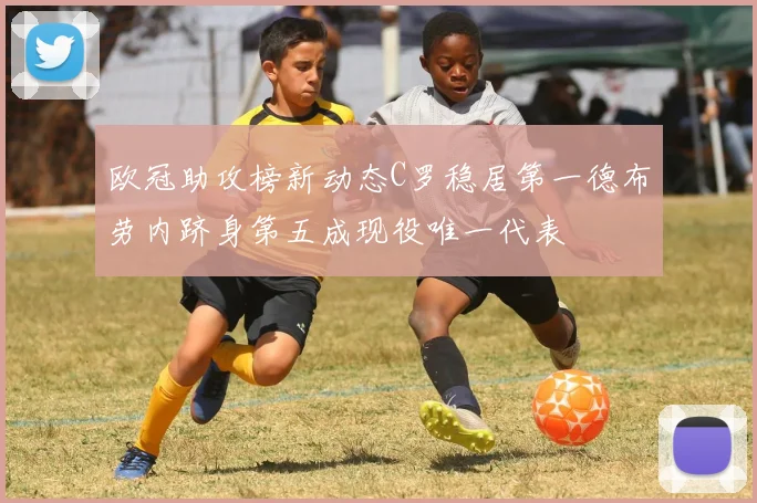 欧冠助攻榜新动态C罗稳居第一德布劳内跻身第五成现役唯一代表