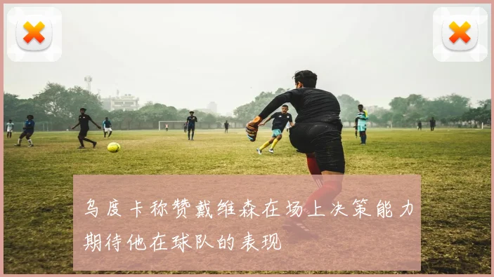 乌度卡称赞戴维森在场上决策能力期待他在球队的表现